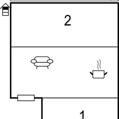2 Bedroom Cozy In 1 Apartament Stara Baška